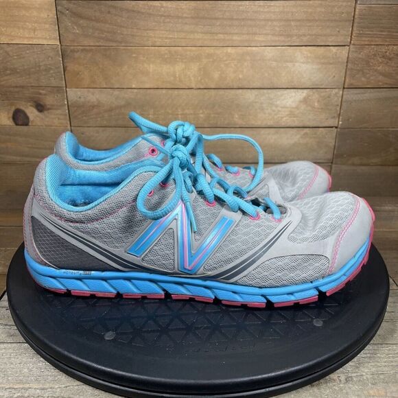 New Balance Womens Size 7.5 D Wide Acteva Lite Sneakers Gray Turquoise Athletic - Picture 1 of 10